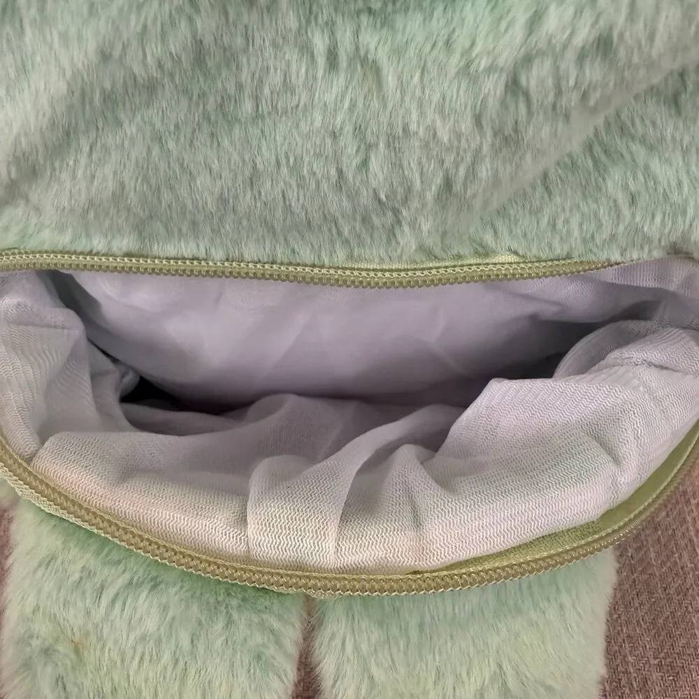 Plush Mint mini–Monster Cartoon Backpack Kawaii aesthetic cute novelty bag